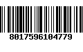 Código de Barras 8017596104779