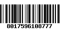 Código de Barras 8017596108777