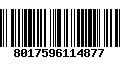 Código de Barras 8017596114877