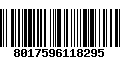 Código de Barras 8017596118295