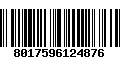 Código de Barras 8017596124876