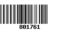 Código de Barras 801761