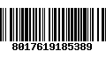 Código de Barras 8017619185389