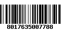 Código de Barras 8017635007788