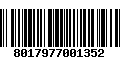 Código de Barras 8017977001352