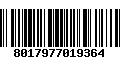 Código de Barras 8017977019364