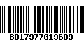 Código de Barras 8017977019609