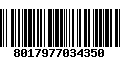 Código de Barras 8017977034350