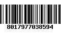 Código de Barras 8017977038594