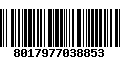 Código de Barras 8017977038853
