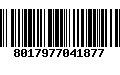 Código de Barras 8017977041877