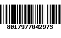 Código de Barras 8017977042973