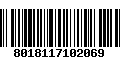 Código de Barras 8018117102069