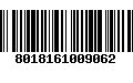 Código de Barras 8018161009062