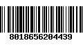 Código de Barras 8018656204439