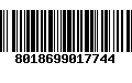 Código de Barras 8018699017744