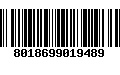 Código de Barras 8018699019489