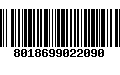 Código de Barras 8018699022090