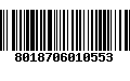 Código de Barras 8018706010553