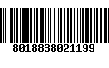 Código de Barras 8018838021199