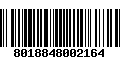 Código de Barras 8018848002164