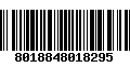 Código de Barras 8018848018295