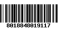 Código de Barras 8018848019117