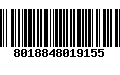 Código de Barras 8018848019155