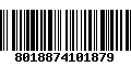 Código de Barras 8018874101879