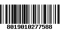 Código de Barras 8019010277588