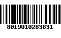 Código de Barras 8019010283831