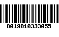 Código de Barras 8019010333055