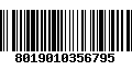 Código de Barras 8019010356795