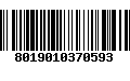 Código de Barras 8019010370593