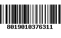 Código de Barras 8019010376311