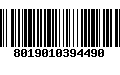 Código de Barras 8019010394490