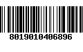 Código de Barras 8019010406896