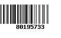 Código de Barras 80195733