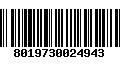 Código de Barras 8019730024943