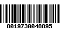 Código de Barras 8019730048895