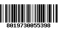 Código de Barras 8019730055398