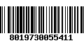 Código de Barras 8019730055411