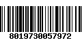 Código de Barras 8019730057972