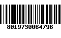 Código de Barras 8019730064796