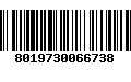 Código de Barras 8019730066738