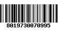 Código de Barras 8019730070995