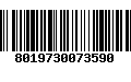 Código de Barras 8019730073590