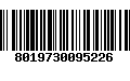 Código de Barras 8019730095226