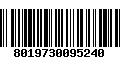 Código de Barras 8019730095240