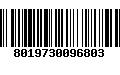 Código de Barras 8019730096803